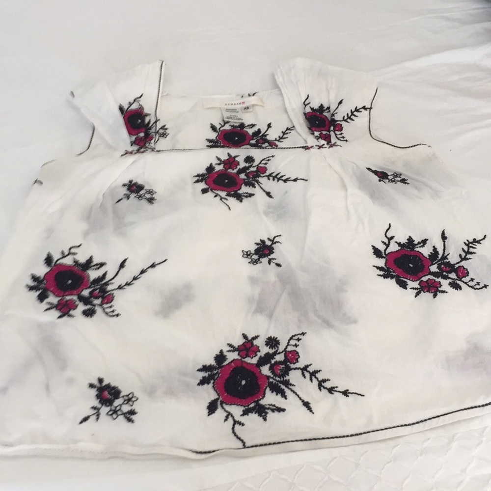Vintage Max Studio bohemian top